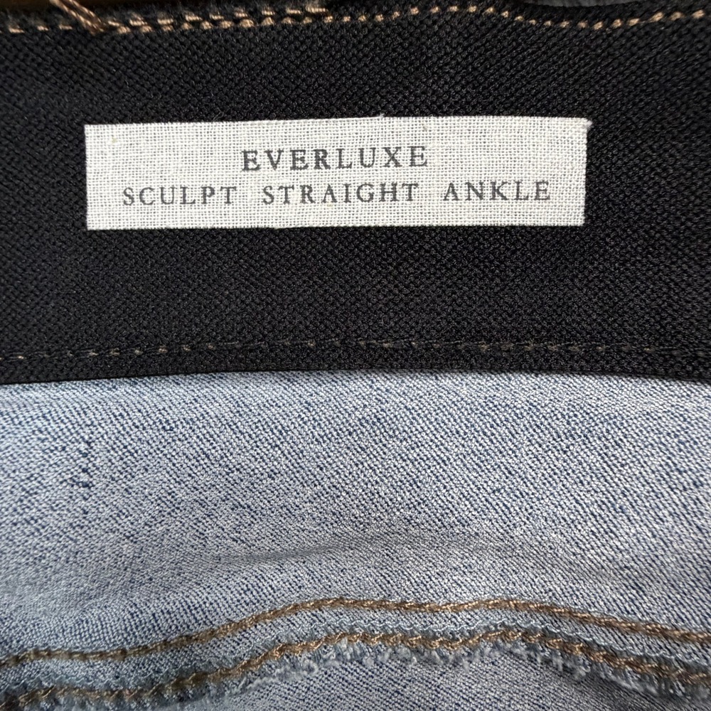 Angels Forever Young Everluxe Sculpt Straight Ankle Jeans Blue Size 14 NWT - Picture 5 of 14